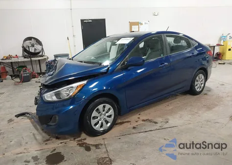 2016 Hyundai Accent Se из США, поврежденный, VIN KMHCT4AE9GU105608